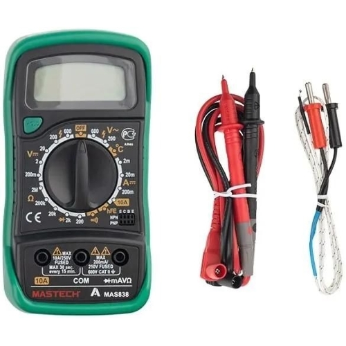 Мультиметр портативный Mastech MAS838, ручной 13-2008