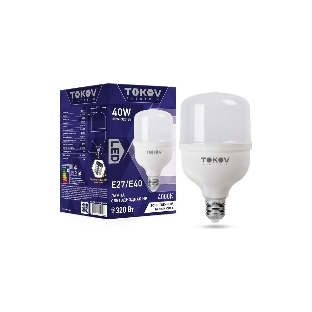 Лампа светодиодная TOKOV ELECTRIC 40Вт HP 4000К Е40/Е27 176-264В