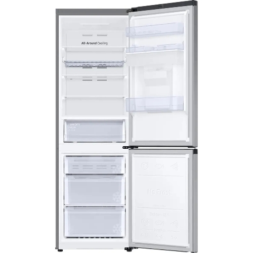 Холодильник Samsung RB34C632ESA/EF графит двухкамерный 227/114л морозилка снизу, No Frost