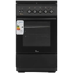 Плита Комбинированная Flama L RK 23-126 At антрацит (стеклянная крышка) реш.сталь