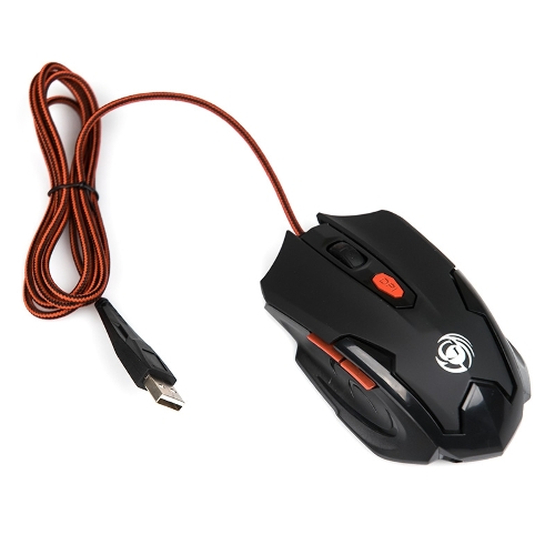 Мышь проводная Dialog Gan-Kata MGK-10U черный, 2400 dpi, USB, кнопки - 6