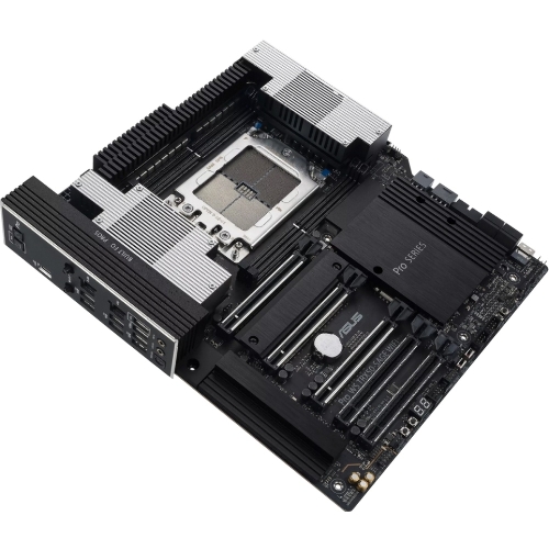 Материнская плата ASUS Pro WS TRX50-SAGE WIFI, sTR5, AMD TRX50, 4xDDR5, 4xSATA, 3xM.2, 1xSlimSAS, 1xPCI-E 5.0 x8, 1xPCI-E 4.0 x16, 1xPCI-E 4.0 x4, 2x 10Gb LAN, 2xUSB-A 2.0, 6xUSB-A 3.2 Gen 2, 1xUSB-C 3.2 Gen 2x2, 2x3.5 мм, 5.1, E-ATX