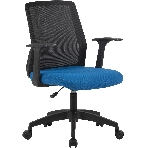 Кресло Cactus CS-MC222-BKBL черный, сетка