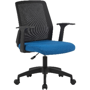 Кресло Cactus CS-MC222-BKBL черный, сетка