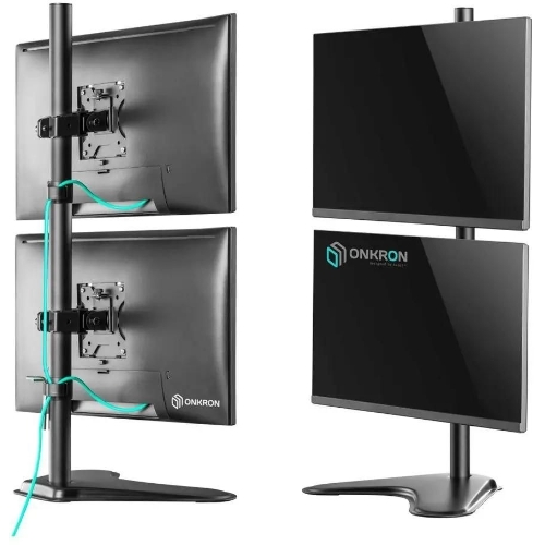 Кронштейн ONKRON D208FS для двух мониторов 13