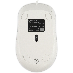 Мышь проводная Oklick 310M белый/серый, 2400 dpi, USB, кнопки - 4