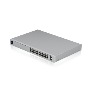 Коммутатор 24PORT 1000M 2SFP POE USW-PRO-24-POE Ubiquiti
