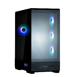 Компьютерный корпус ZALMAN P50 DS, ATX, черный, WINDOW, 2x3.5