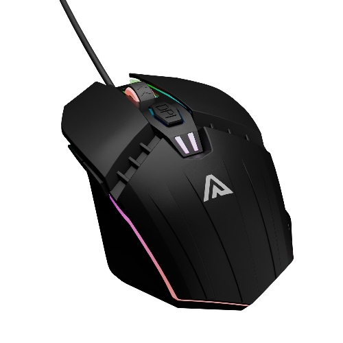 Игровой комплект из проводной клавиатуры, мыши, коврика для мыши и наушников ABR KM707+M01D10