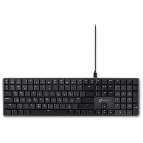 Клавиатура Oklick K953X проводная, USB Type-A, чёрный
