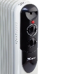 Обогреватель масляный MTX OCH-1500, белый, 1500 Вт, 15 м2, термостат
