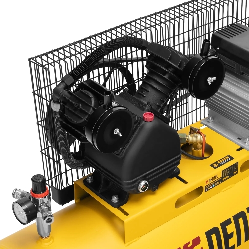 Компрессор воздушный Denzel BCV2300/100 рем. привод, 2,3 кВт, 100 л, 440 л/мин