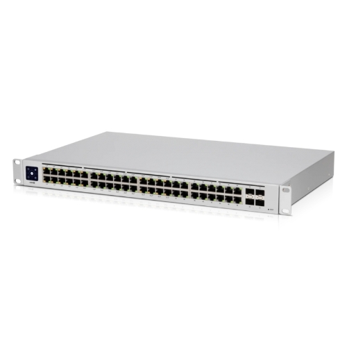 Коммутатор Ubiquiti UniFi USW-48-POE 4SFP 600W управляемый