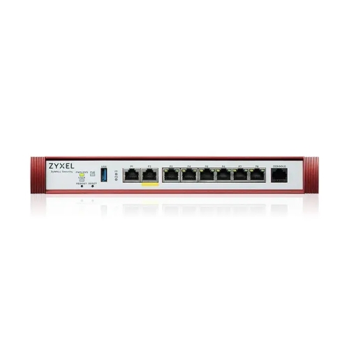 Межсетевой экран Zyxel USG FLEX 200H с подпиской Gold на 1 год (AS, AV, CF, IDP/DPI, Sandboxing, SecuReporter), Rack, 2xRJ-45: 1/2.5G (LAN/WAN), 6xRJ-45: 1G (LAN/WAN), 1xUSB3.0 **