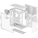Компьютерный корпус Deepcool CH780 WH белый без БП ATX 2x120мм 1x140мм 2xUSB 3.0 audio bott PSU