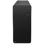 Компьютерный корпус Aerocool / Formula CS-110-S-BK-v1 (mATX, 0.7мм, USB 3.0 x1, USB 2.0 x2, 1x 8см Black Fan)