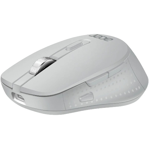Мышь беспроводная Acer OMR310 светло-серый, 1600 dpi, радиоканал, Bluetooth, USB, кнопки - 7
