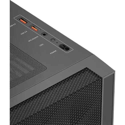 Компьютерный корпус PcCooler C3D510 BK ARGb черный без БП ATX 3x120мм 2xUSB3.0 1xUSB3.1 audio bott PSU