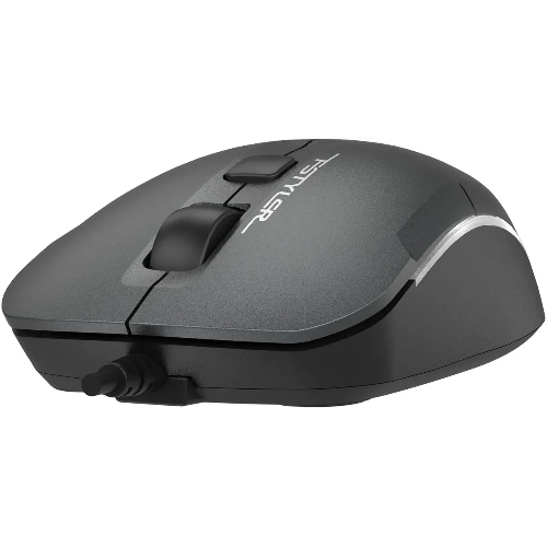 Мышь проводная A4Tech Fstyler FM26 серый/черный, 1600 dpi, USB, кнопки - 4