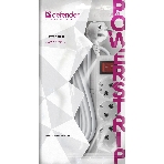 Удлинитель с заземлением Defender L330 16 А, 5 м, заземление, выключатель