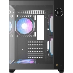 Компьютерный корпус Ocypus Iota C70 BK ARGB ATX/win/black/6 ARGB fans/no PSU/Tempered Glass