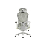Кресло Cactus CS-GMC515-GYGN серый, сетка, подголовник