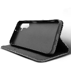 Чехол (клип-кейс) BoraSCO для Samsung Galaxy A25 Microfiber Case черный
