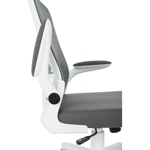 Кресло Бюрократ ASTER N-W TW-04 Neo Grey темно-серый, сетка/ткань, 120 кг, механизм качания