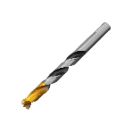 Сверло спиральное по металлу Denzel 12 x 151мм, Р6М5, Golden Tip, многогранная заточка