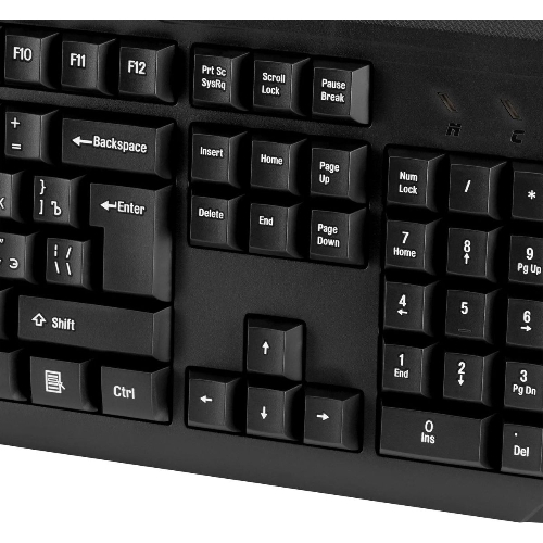 Клавиатура Oklick 170M проводная, USB Type-A, чёрный