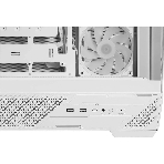 Компьютерный корпус MSI MAG PANO 130R PZ White 2xUSB 3.2 Gen 1, 1xUSB 3.2 Gen2 Type-C, 3x120мм ARGB Reverse Blade Fan, 1x120мм ARGB Fan, 1 to 3 Fan PWM Splitter, Tempered Glass Window