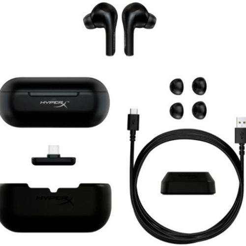 Гарнитура HyperX Cloud Mix Buds чёрный, беспроводная, радиоканал, совместимость с PS5