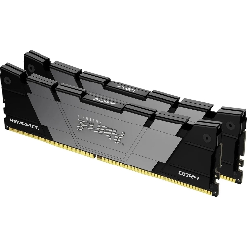 Оперативная память Kingston Fury Renegade, DDR4, 16GB (2x8GB), 3600MHz, CL16, DIMM, с радиаторами, серый/черный