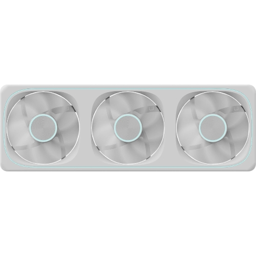 Вентилятор для корпуса Formula Air Fusion 3 Wh ARGb 360х120x28 белый 4-pin 34.95дБ Ret