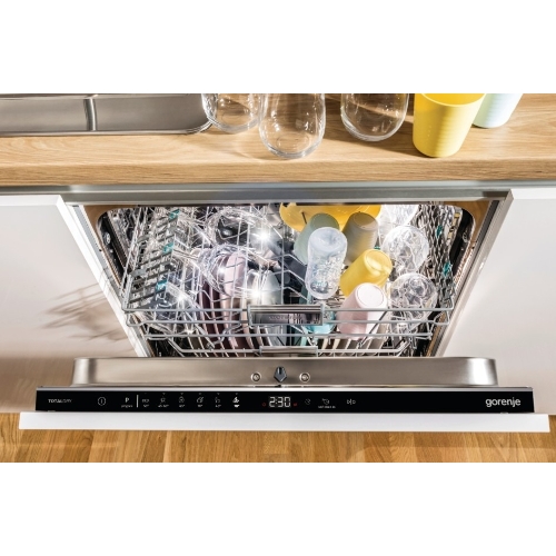 Встраиваемая посудомоечная машина Gorenje GV643D90, черный, 60 см, 16 компл., 45 дБ, класс A+++