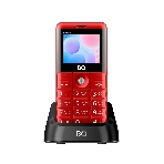 Мобильный телефон BQ 2006 Comfort красный/черный