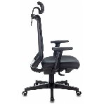 Кресло Бюрократ EXPERT TW-01 черный, сетка, подголовник