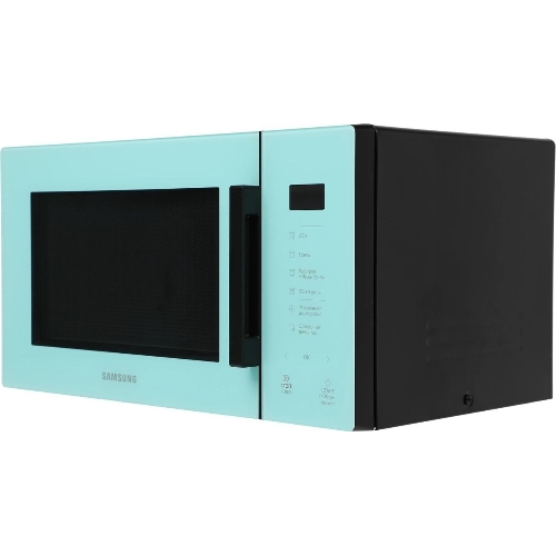 Микроволновая печь Samsung MG23T5018AN/BW голубой, 23 л, 800 Вт, переключатели - сенсор