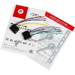 Автомагнитола ACV AVS-814BW, 1 DIN, Bluetooth, USB Type-A, AUX