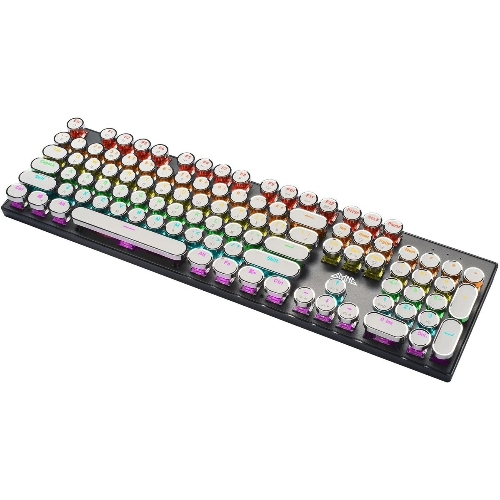 Клавиатура проводная GMNG GG-KB815X (1913914), USB, черный + белый