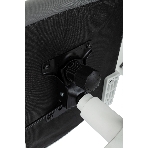 Кресло Бюрократ ASTER N-W TW-04 Neo Grey темно-серый, сетка/ткань, 120 кг, механизм качания