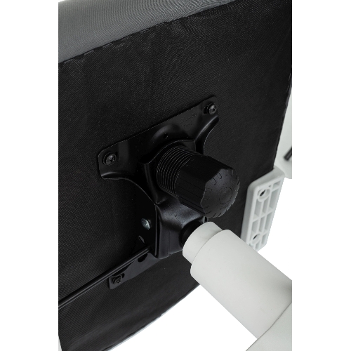 Кресло Бюрократ ASTER N-W TW-04 Neo Grey темно-серый, сетка/ткань, 120 кг, механизм качания