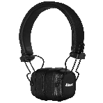 Беспроводные/проводные наушники Marshall Major IV черный, накладные, Bluetooth + проводной, беспроводная зарядка, до 80 ч
