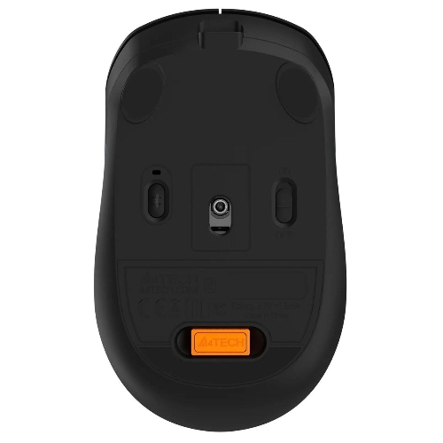 Мышь беспроводная A4Tech Fstyler FB10C черный/синий, 2000 dpi, радиоканал, Bluetooth, USB, кнопки - 4