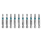 Бита Gross 114609 Torx 15х50 мм, сталь S2, шестигр., 10 шт.