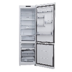 Холодильник Hotpoint HT 5200 C S серебристый двухкамерный 240/83л морозилка снизу, No Frost