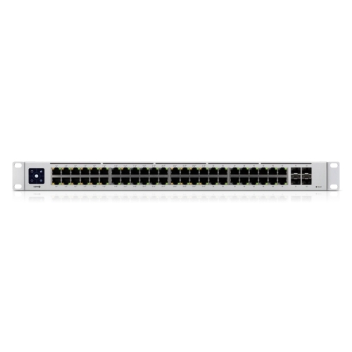 Коммутатор Ubiquiti UniFi USW-48-POE 4SFP 600W управляемый