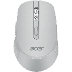 Мышь беспроводная Acer OMR310 светло-серый, 1600 dpi, радиоканал, Bluetooth, USB, кнопки - 7