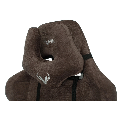 Кресло Бюрократ VIKING KNIGHT LT10 FABRIC коричневый, ткань, 120 кг, механизм качания