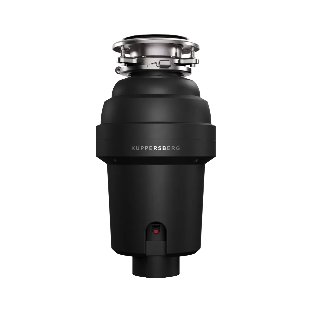 Измельчитель пищевых отходов Kuppersberg WS 550 B, High-Tech, мощность 550 Вт, 3400-3800 об/мин, защита от перегрева, авто выключение, DC мотор, шумоизоляция, уровень шума 70 дБ, черный